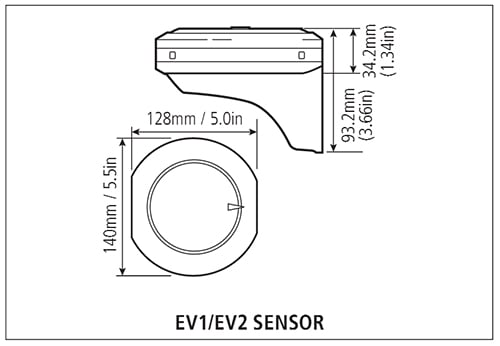 Autopilotpakker Seilbåt RAYMARINE EV200 pilot komplett P70s ACU200 og El lineær drivenhet T70158